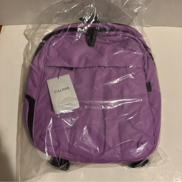 Calpak Handbags - Calpak Luka 15 inch Laptop Backpack. Color: Lilac New With Tags